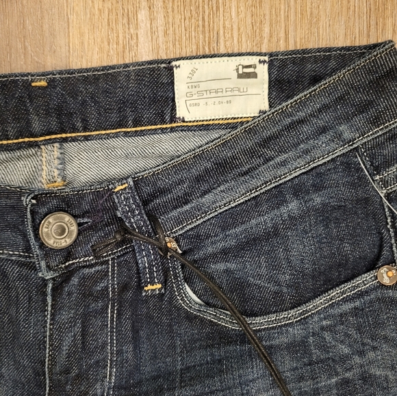 G Star Raw 3301 Bell Jeans Size 28 - Picture 4 of 10